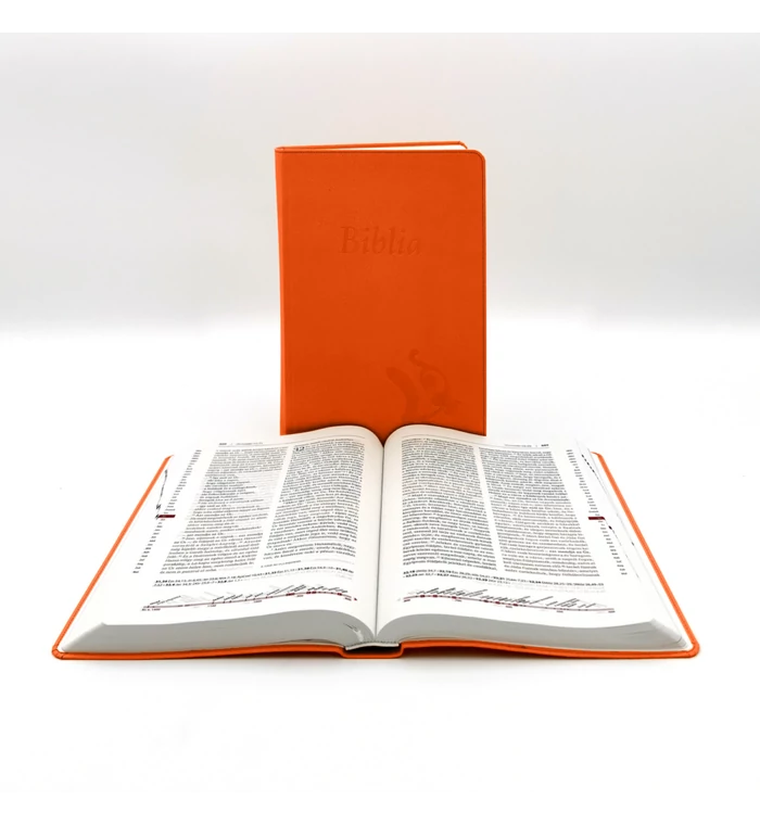 ÚjKároli Biblia - narancs - nagyméret