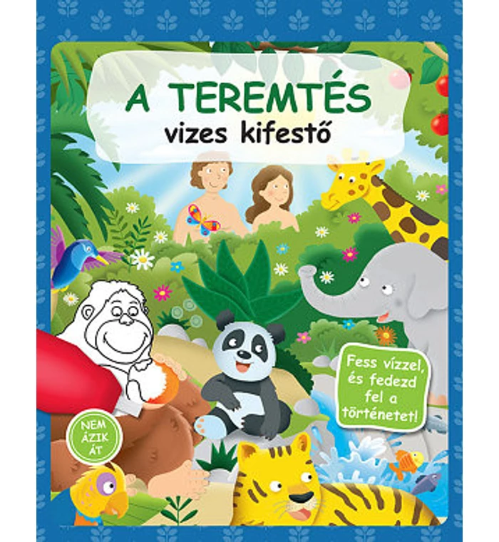 A teremtés - vizes kifestő