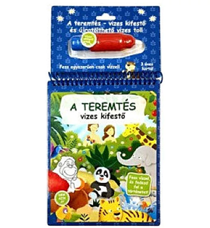 A teremtés - vizes kifestő