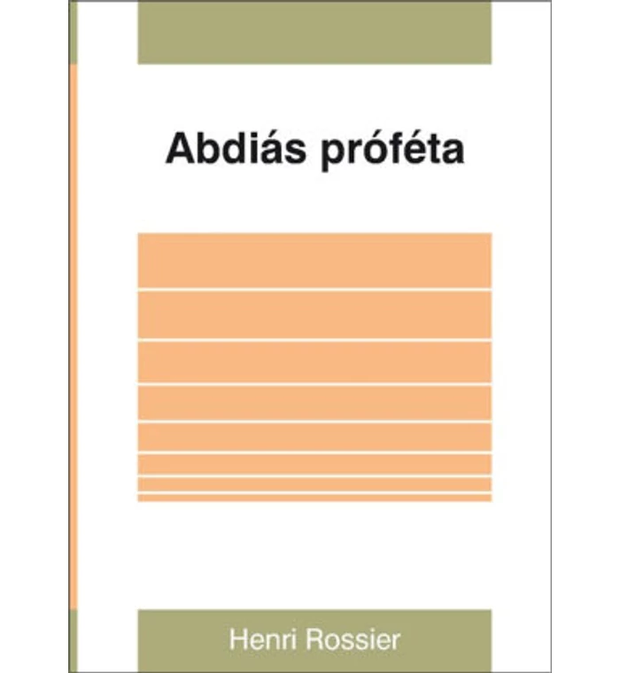 Abdiás próféta