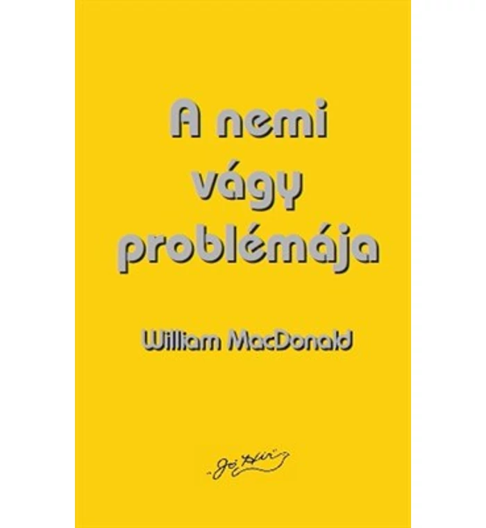 W. MacDonald - A nemi vágy problémája