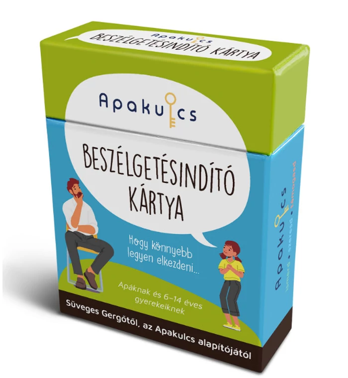 Süveges Gergő - Apakulcs / beszélgetésindító kártya