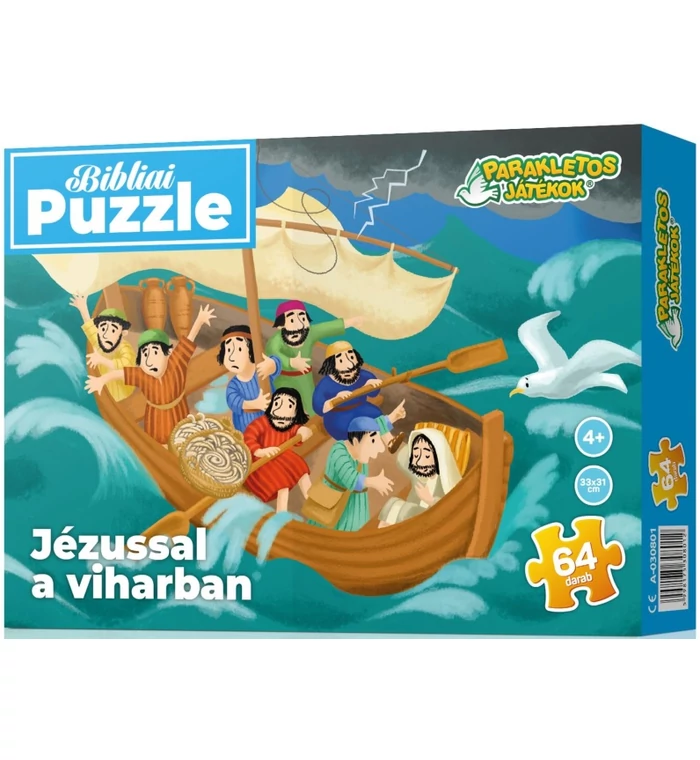 Jézussal a viharban - 64db-os Puzzle