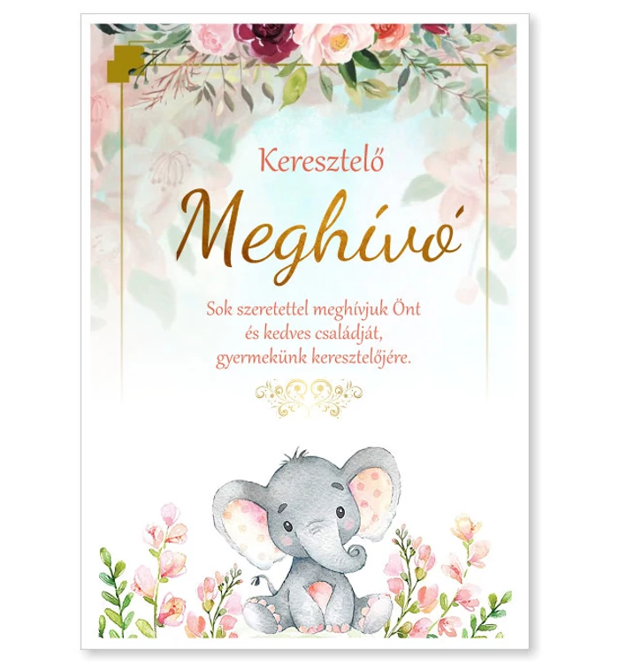 B/Keresztelőre meghívó - 01.