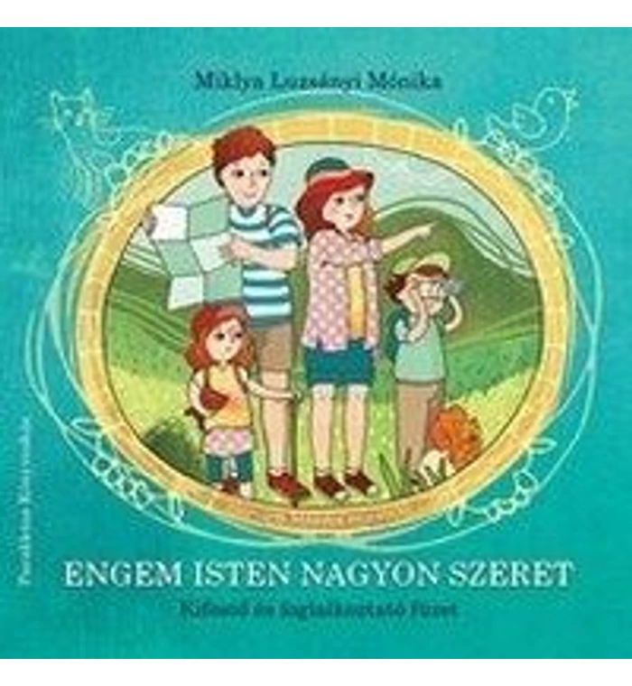 Engem Isten nagyon szeret - kifestő