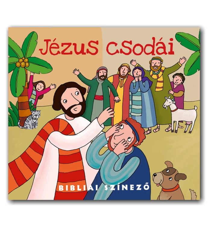 Jézus csodái - kifestő (Luther)