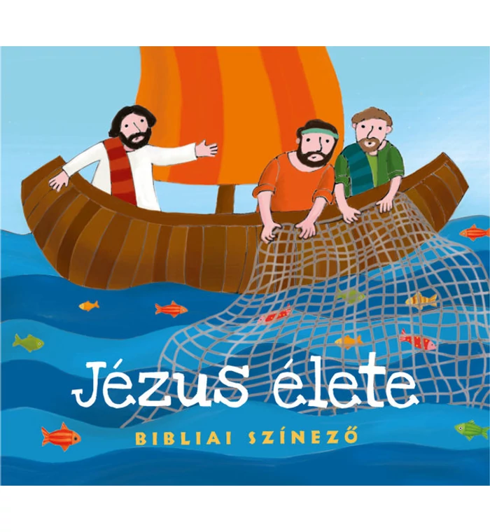Jézus élete - kifestő (Luther)