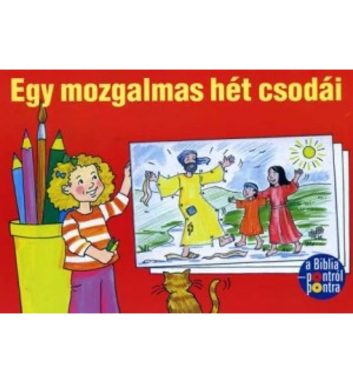 Egy mozgalmas hét - kifestő