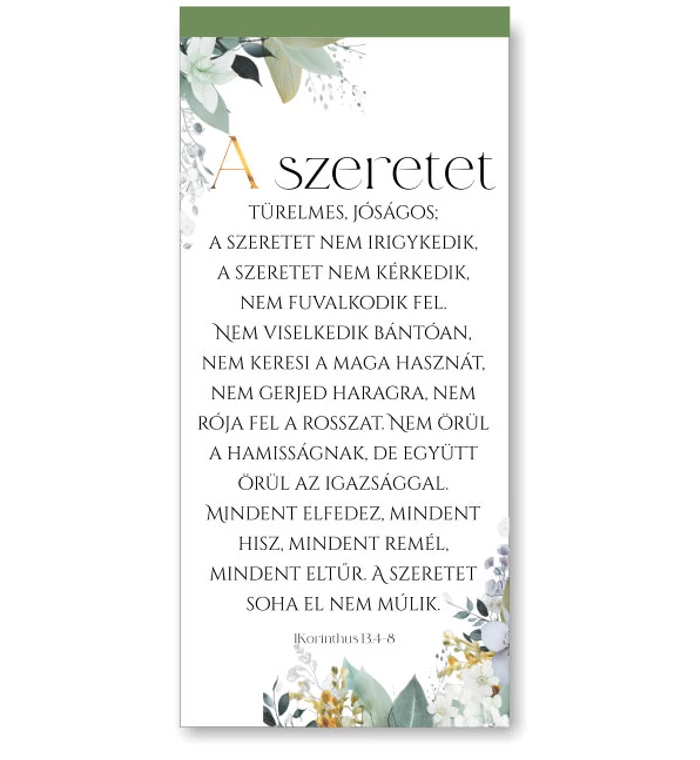 Mágneses könyvjelző - 05