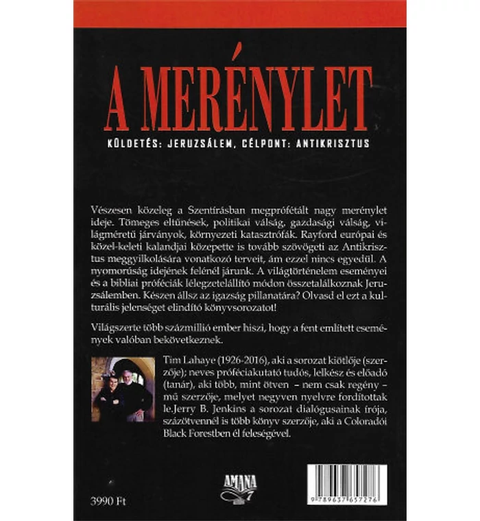 T. LaHaye/J. B. Jenkins - A merénylet 6.rész