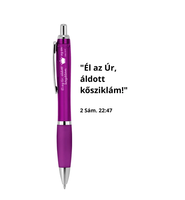Toll - műanyag (1db) lila