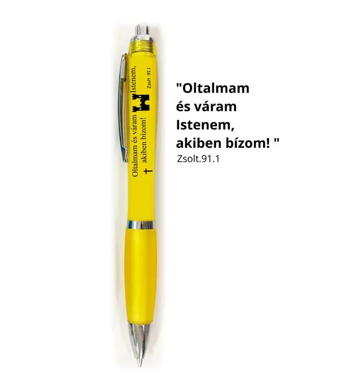 Toll - műanyag (1db) sárga