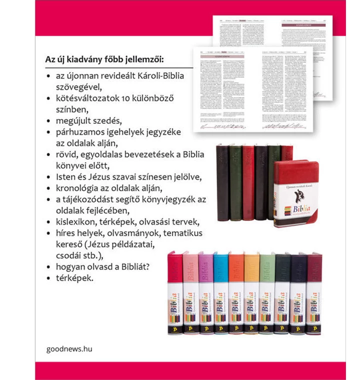 ÚjKároli Biblia - sötétzöld (közepes)