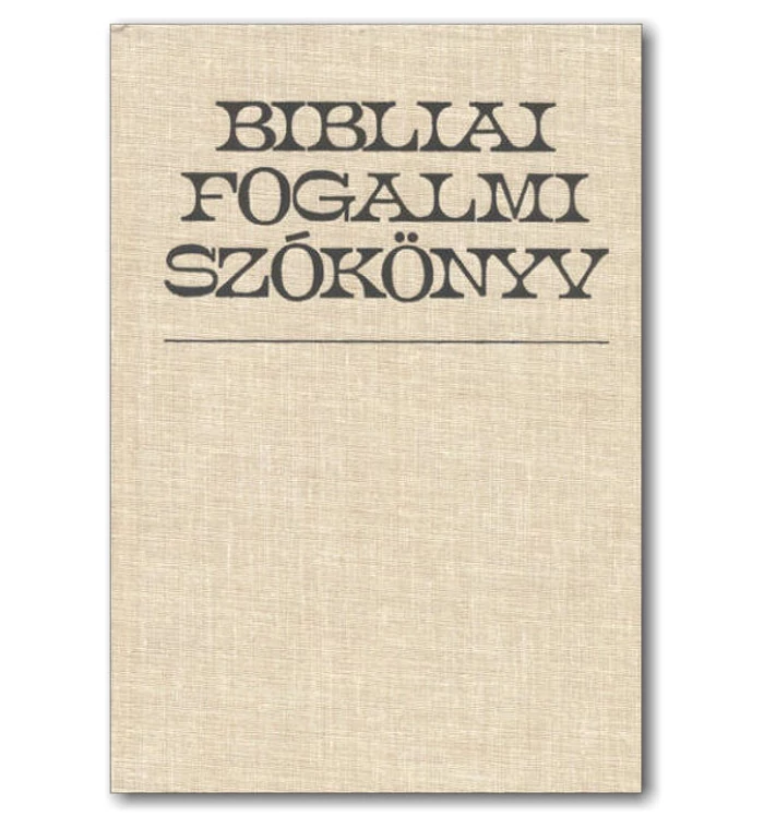 Bibliai fogalmi szókönyv