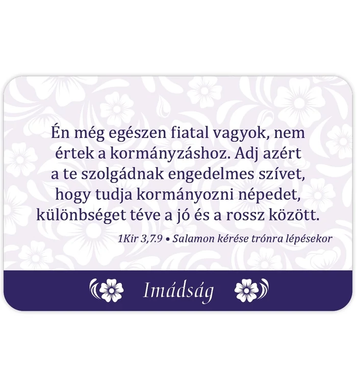 Hozzád kiáltok, Uram! - Igés kártyacsomag