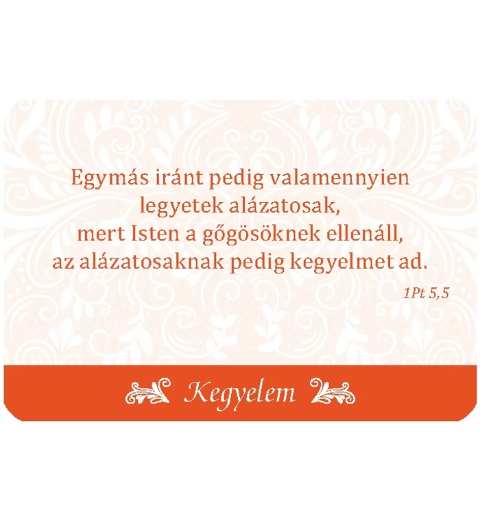 Kegyelmes és irgalmas az Úr! - Igés kártyacsomag