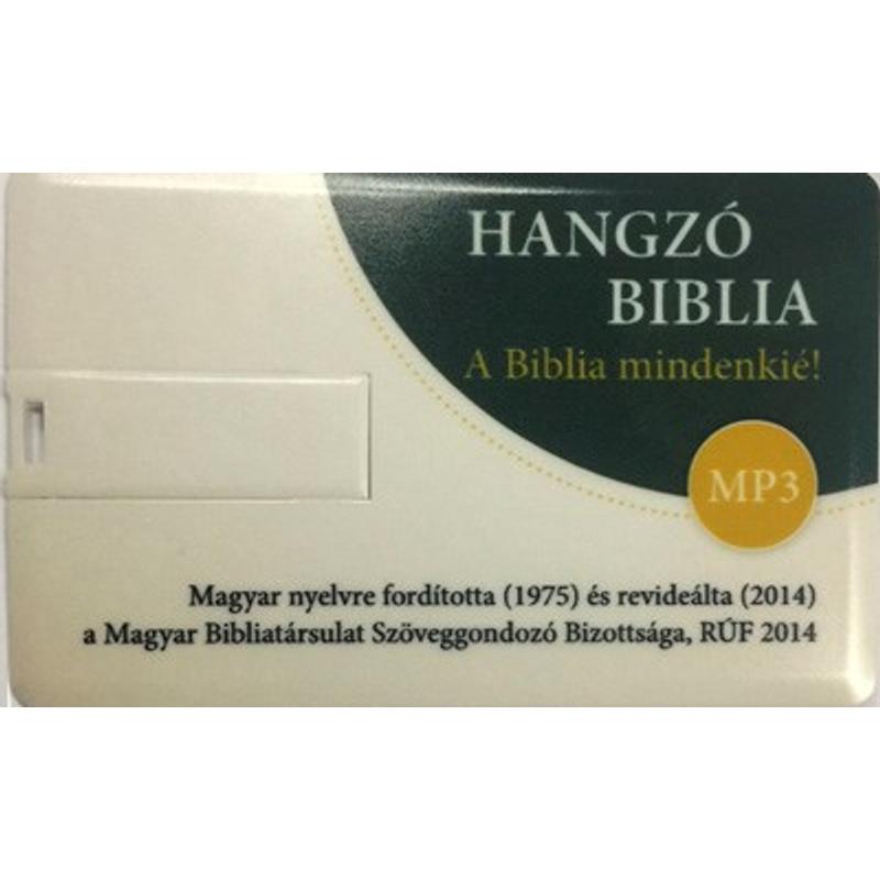 Hangzó Biblia - Teljes Biblia (RÚF) mp3 pendrive Hangzó Biblia - Teljes Biblia (RÚF) mp3 pendrive