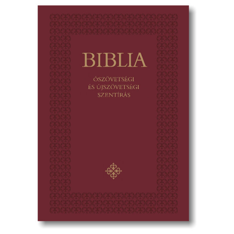 Biblia - Ószövetségi és Újszövetségi Szentírás (katolikus fordítás) bordó színben