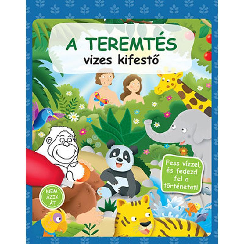 A teremtés - vizes kifestő A teremtés - vizes kifestő