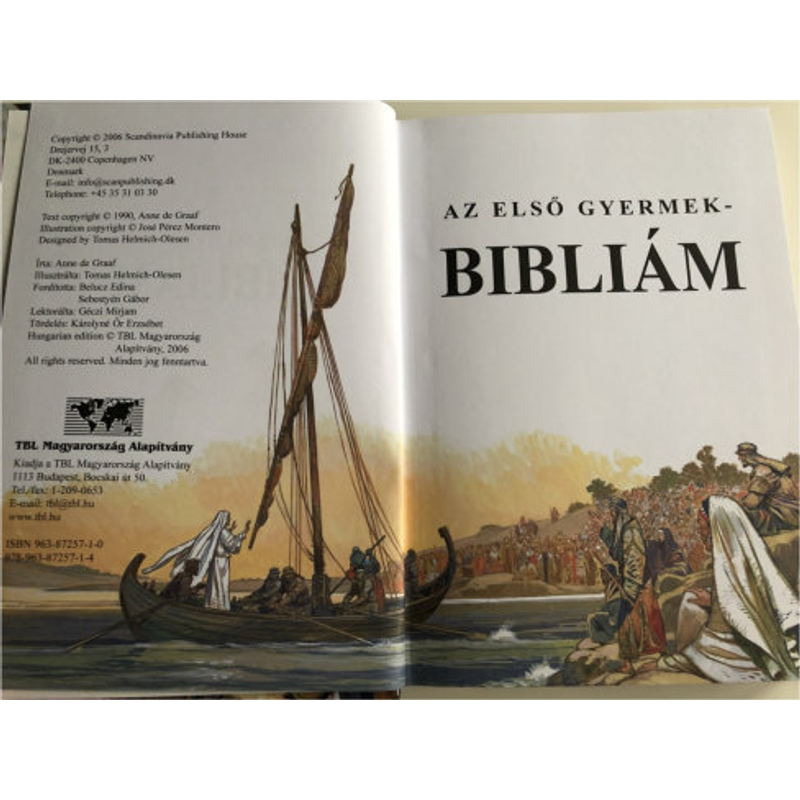 Anna De Graat - Az első gyermekbibliám (TBL)