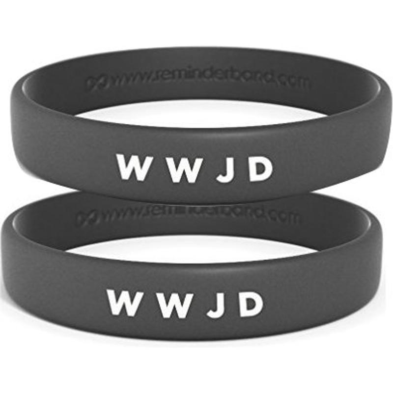 Karkötő - W.W.J.D. / fekete Karkötő - W.W.J.D. / fekete