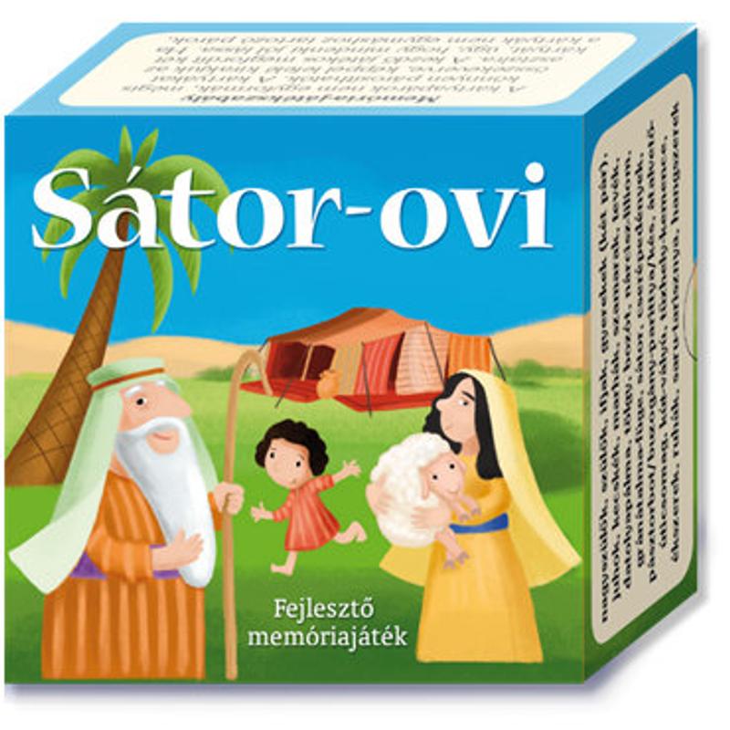 Memó - Sátor - ovi memóriajáték Memó - Sátor - ovi memóriajáték