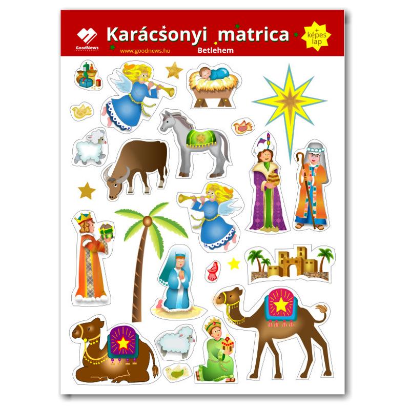 A Karácsonyi matrica - Betlehemes A Karácsonyi matrica - Betlehemes