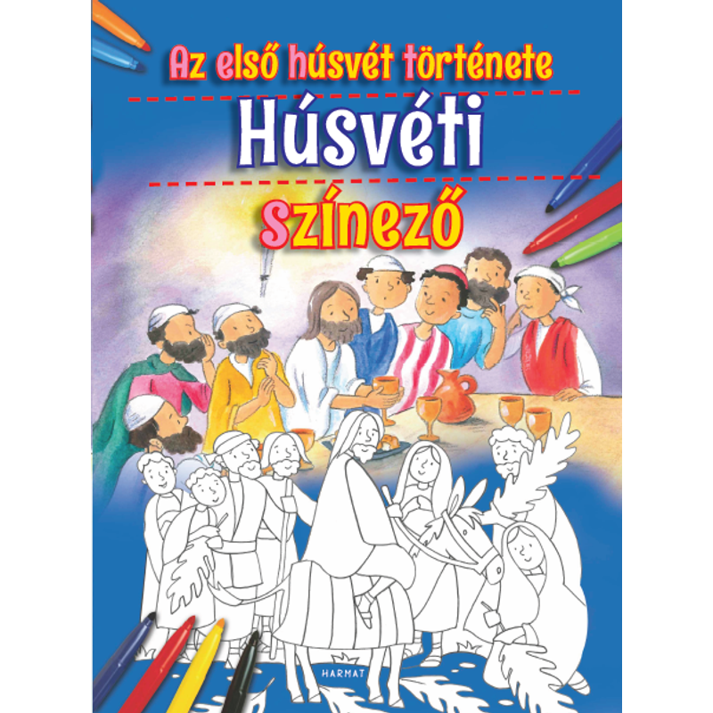 Húsvéti színező - Az első húsvét Húsvéti színező - Az első húsvét