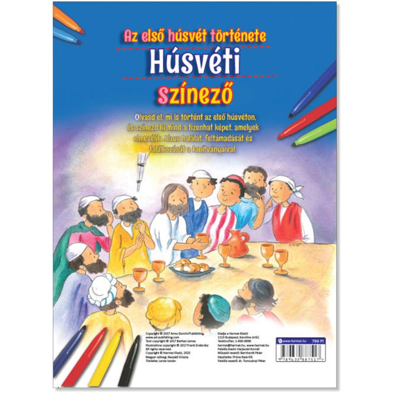Húsvéti színező - Az első húsvét Húsvéti színező - Az első húsvét