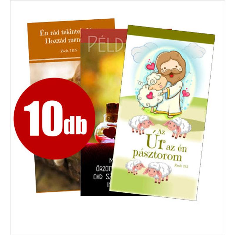 Mágneses könyvjelző (10db) vegyes Mágneses könyvjelző (10db) vegyes