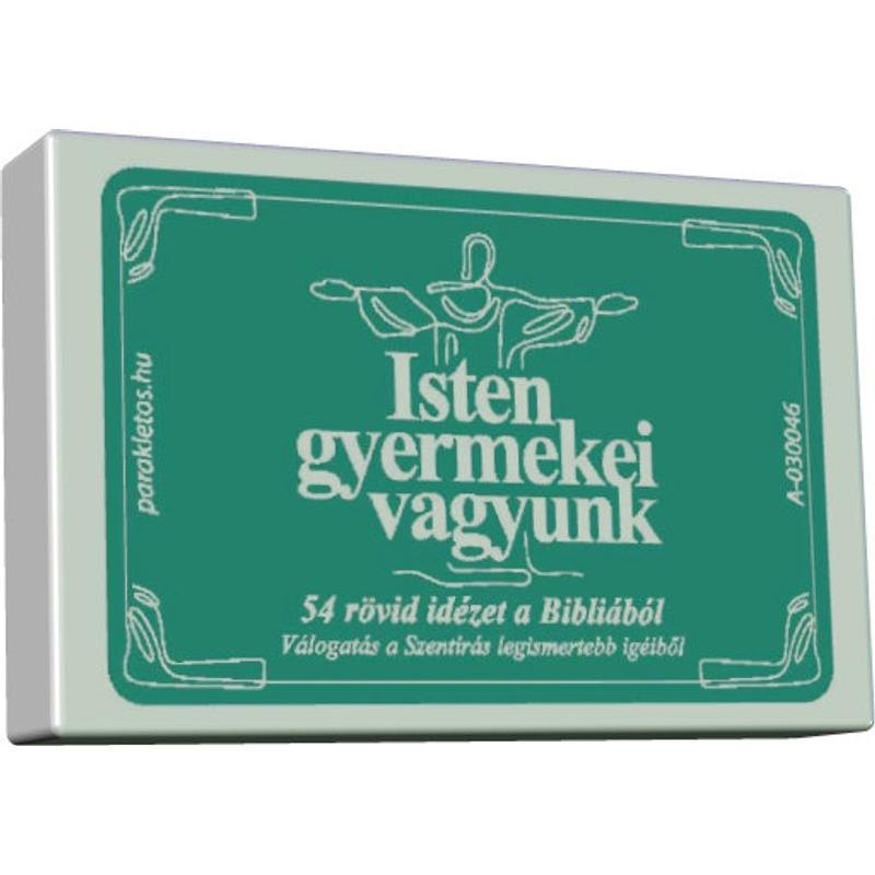 Isten gyermekei vagyunk - (igés kártyacsomag) Isten gyermekei vagyunk - (igés kártyacsomag)