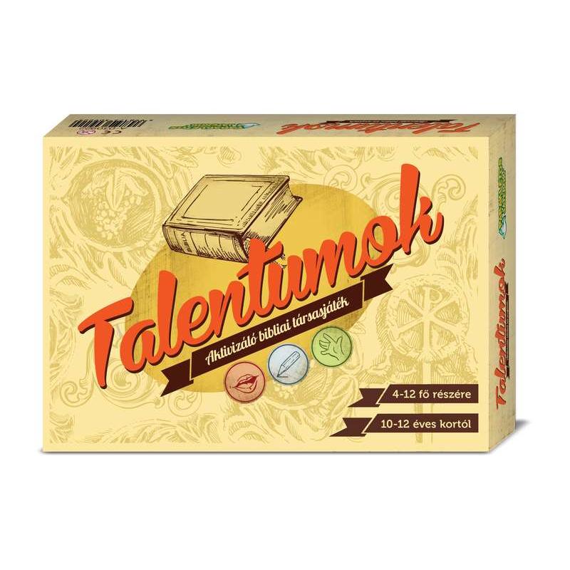 Talentumok - aktivizáló bibliai társasjáték Talentumok - aktivizáló bibliai társasjáték