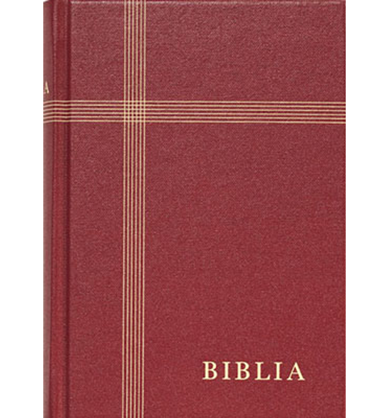 Biblia - RÚF (kicsi) - szövet, bordó (vászon)