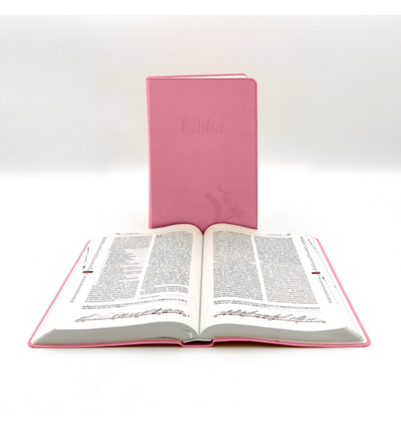 ÚjKároli Biblia - rózsaszín - nagyméret