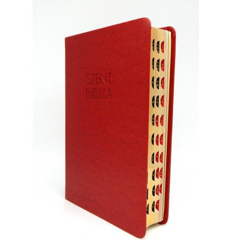 Szent Biblia - Károli (piros)