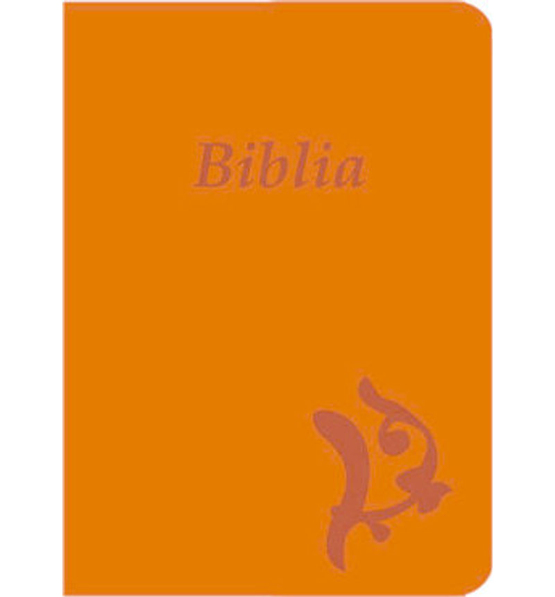 ÚjKároli Biblia - narancs (közepes)