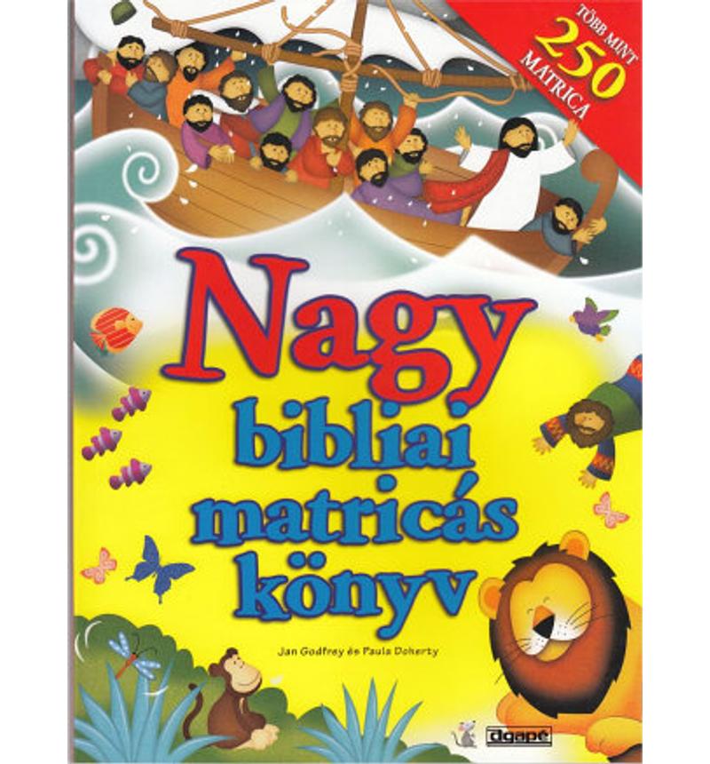 Nagy bibliai matricás könyv