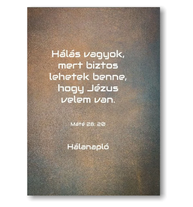 Hálanapló - (rozsdabarna)