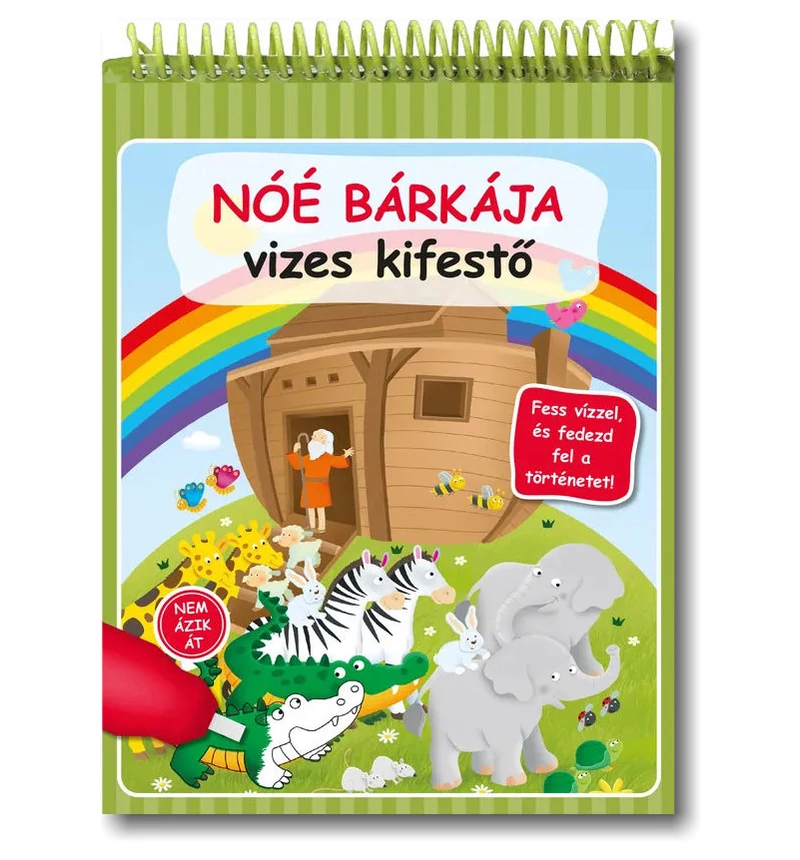 Nóé bárkája – vizes kifestő 