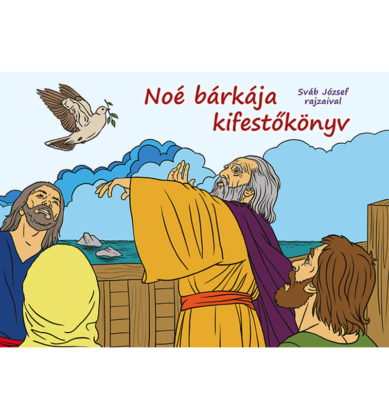 Noé bárkája kifestőkönyv