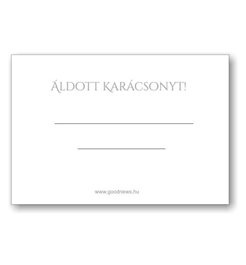 Karácsonyi ajándékkísérő - 10