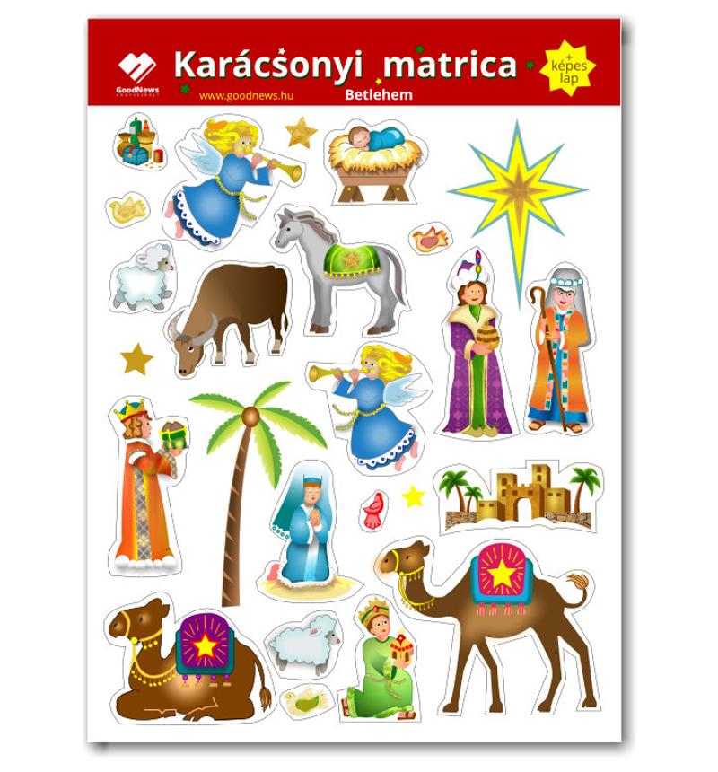 A Karácsonyi matrica - Betlehemes