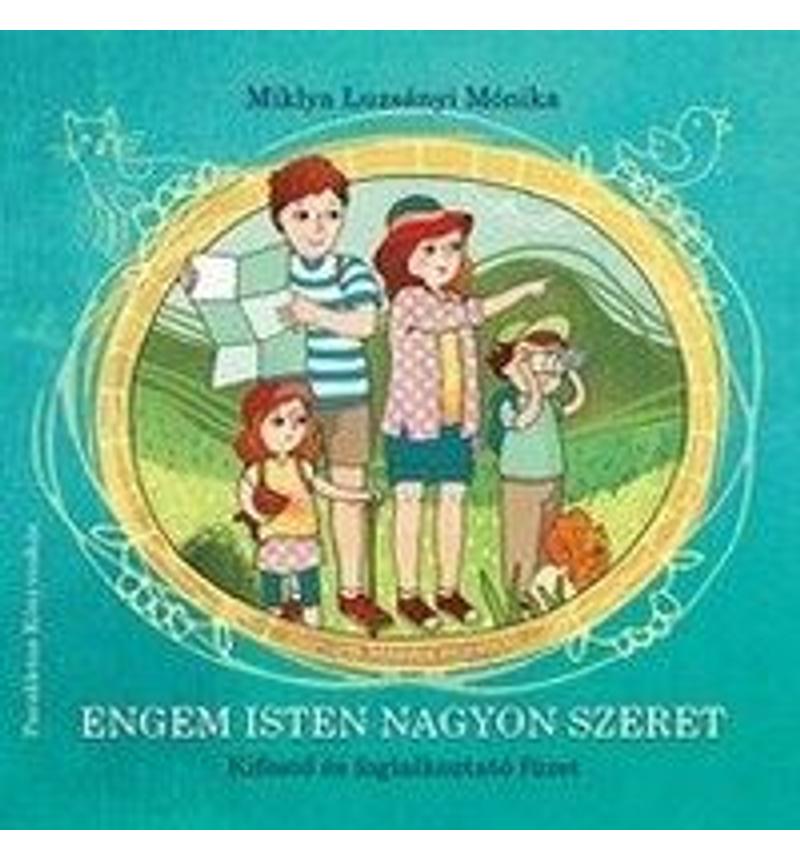 Engem Isten nagyon szeret - kifestő