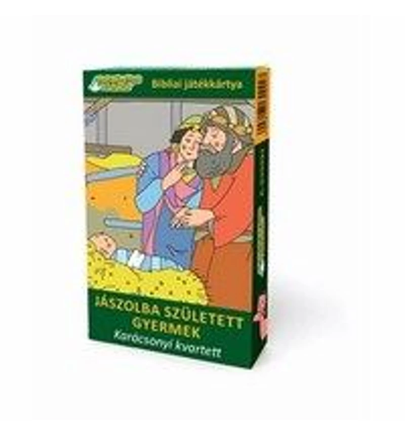 Jászolba született gyermek - (kártya)