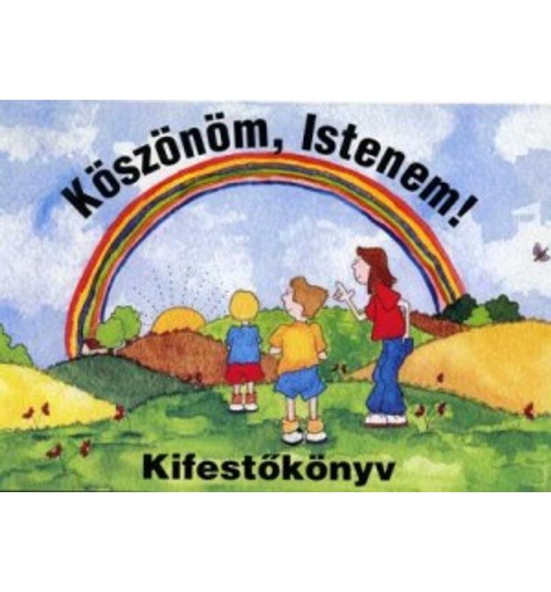 Köszönöm, Istenem! - kifestő