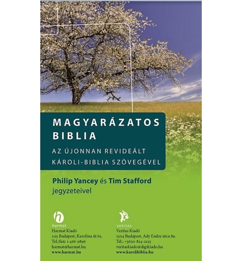 Magyarázatos Biblia - (ÚjKároli ford.) keményborítós