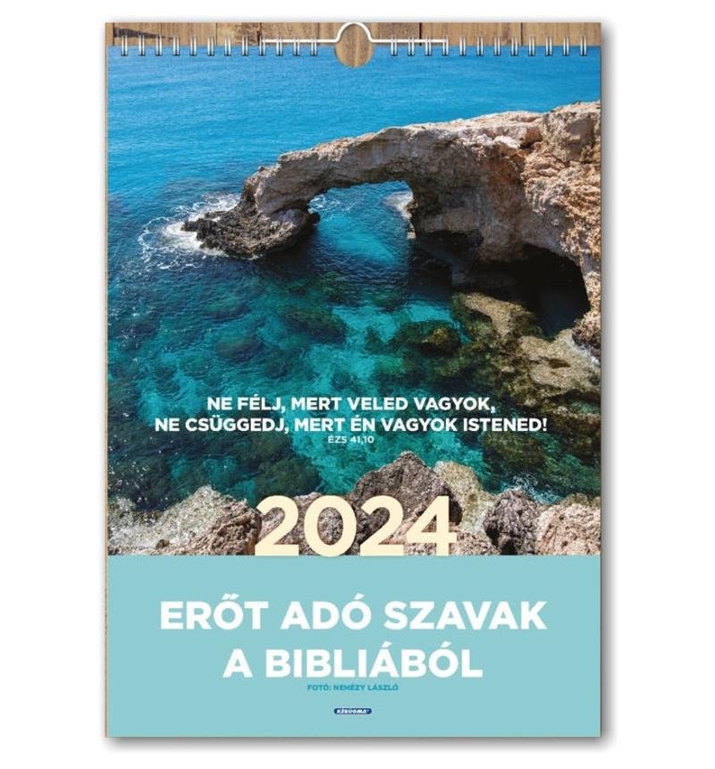 Falinaptár - 2024 (K) nagy - Erőt adó szavak a Bibliából