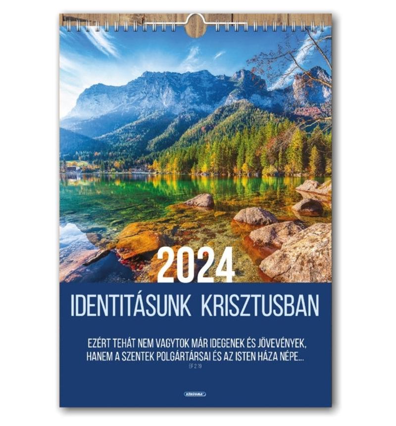 Falinaptár - 2024 (K) nagy - Identitásunk Krisztusban