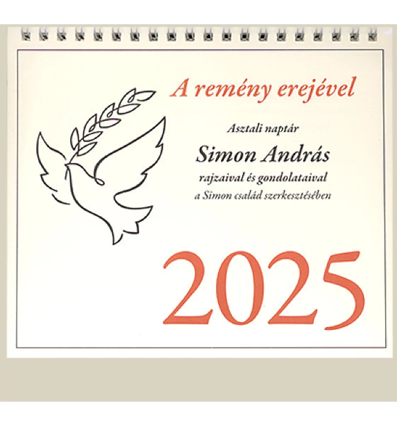 Simon András - asztali naptár - 2025