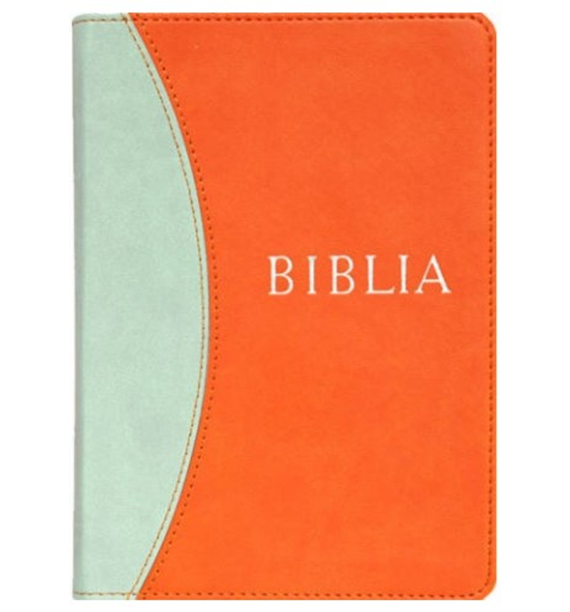 Biblia - RÚF (kicsi) puha /szürke-narancs